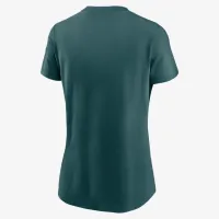Philadelphia Eagles Super Bowl LIX Champions женская Nike NFL футболка цвет зеленый