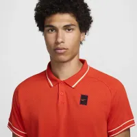NikeCourt Heritage мужские Tennis Polo цвет красный