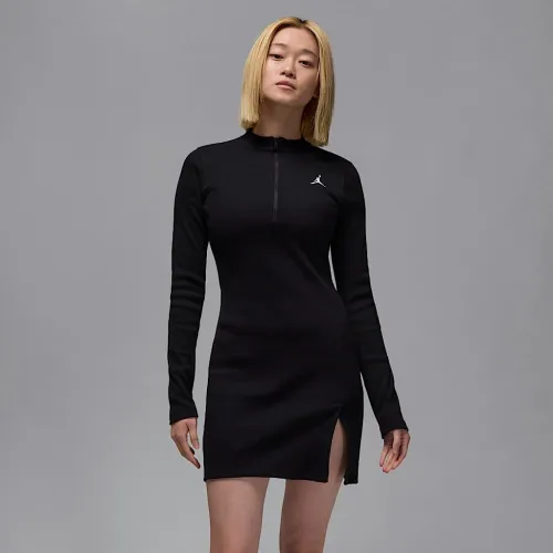 Nike Jordan женская 1/2-Zip Long-Sleeve Knit Костюм цвет черный