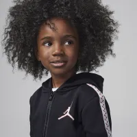 Nike Jordan MJ Flight MVP Toddler Full-Zip Толстовка з капюшоном комплект колір чорний