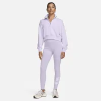 Nike Sportswear Classics жіноча З високою талією Graphic лосіни колір фіолетовий
