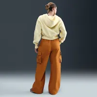 Nike Sportswear женская Mid-Rise оверсайз Woven Cargo Pants цвет коричневый