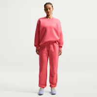 Nike Sportswear Phoenix Fleece женская оверсайз Crew-Neck свитшот Pink