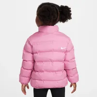Nike Toddler Wrapped Swoosh Debossed Quilted Куртка Pink