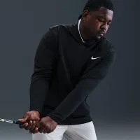Nike Victory чоловічі Dri-FIT Therma Flex для гольфу Толстовка з капюшоном колір чорний