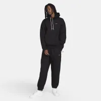 Nike Solo Swoosh мужские Fleece Pullover Толстовка с капюшоном цвет черный