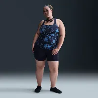 Nike Swim Essential жіноча Scoop Neck Tankini- EXT блакитний