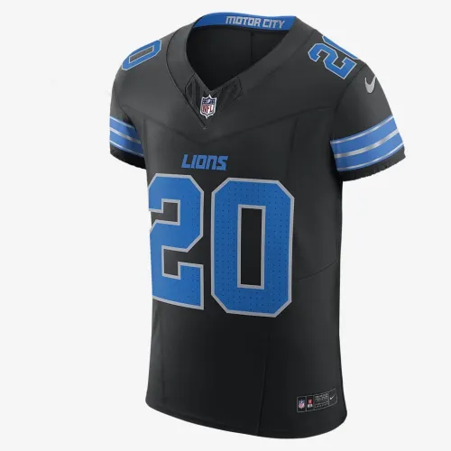 Barry Sanders Detroit Lions чоловічі Nike Dri-FIT NFL Elite Football Jersey колір чорний