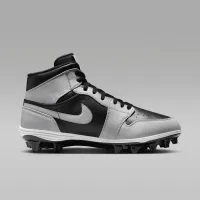 Nike Jordan 1 Mid TD чоловічі Football Cleat колір чорний