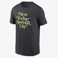 Nike Swoosh Cities New York мужские Short-Sleeve футболка цвет серый