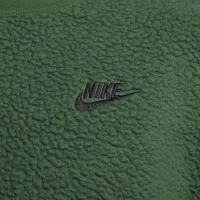 Nike Club Fleece мужские Winterized Crew цвет зеленый