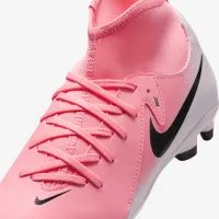 Nike Jr. Phantom Luna 2 Club Little/Big дитячі MG High-Top футбольні бутси Pink