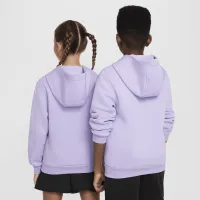 Nike Sportswear Club Fleece Big дитячі Толстовка з капюшоном колір фіолетовий