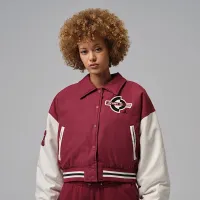 Nike Jordan Brooklyn женская Therma-FIT Varsity Куртка цвет красный