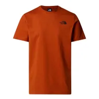 Футболка The North Face колір червонийbox Celebration 0A87NV1I01 - коричнева