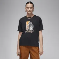 Nike Jordan жіноча Collage футболка колір чорний