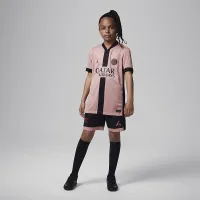 Nike Paris Saint-Germain 2024/25 Stadium Third Big дитячі Jordan Dri-FIT Soccer Replica Jersey Pink