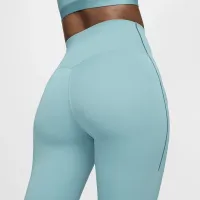 Nike Universa жіноча Medium-Support З високою талією 7/8 лосіни з кишенямиблакитний