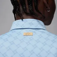 Nike Jordan Sport чоловічі Printed для гольфу Polo блакитний