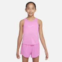 Nike One Big дитячі (Girls') Dri-FIT тренувальні Tank Pink