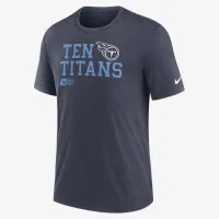 Tennessee Titans Overlap Lockup мужские Nike NFL футболка синий