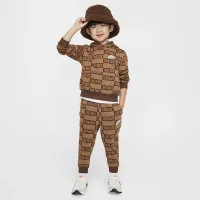 Nike Sportswear Textuцвет красный Club Toddler Fleece Joggers цвет коричневый