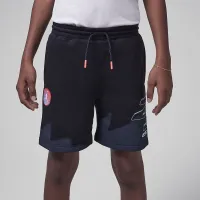 Nike Jordan MJ Moto Big дитячі Fleece шорти колір чорний
