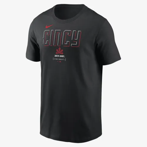 Cincinnati цвет красныйs City Connect Logo мужские Nike MLB футболка цвет черный