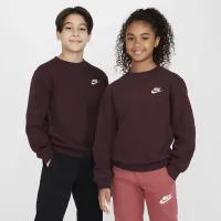 Nike Sportswear Club Fleece Big детские свитшот цвет красный