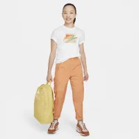 Nike Sportswear Big детские футболка цвет белый