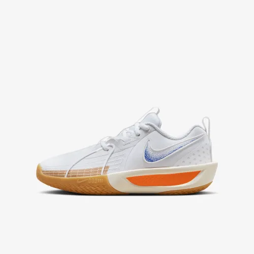 Nike G.T. Cut 3 блакитнийprint Big дитячі баскетбольні Кросівки колір білий