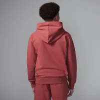 Nike Jordan MJ Flight Big дитячі Fleece Pullover Толстовка з капюшоном колір червоний