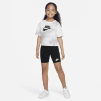Nike Boxy Tee and Bike Shorts Set Little Kids' Set Black