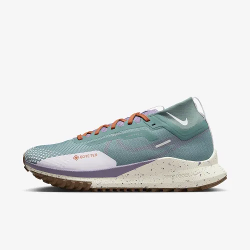 Nike Pegasus Trail 4 GORE-TEX женская Waterproof Trail Running Кроссовки цвет зеленый