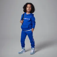 Nike Jordan Little дитячі Baseline Fleece Pants блакитний