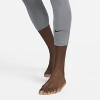 Nike Pro чоловічі Dri-FIT 3/4-Length Fitness Tights колір сірий