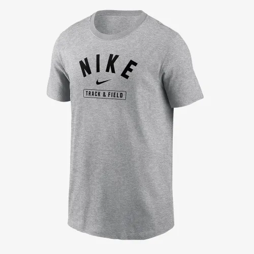 Nike Big дитячі Track & Field футболка колір сірий