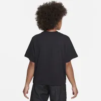 Nike Dri-FIT Big дитячі (Girls') футболка колір чорний