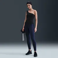 Nike One женская Therma-FIT С высокой Талией Full-Length лосины синий