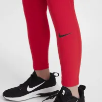 Nike Pro Dri-FIT Big дитячі (для хлопчиків) Tights колір червоний