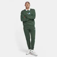 Nike Club Fleece мужские Fleece Pants цвет зеленый