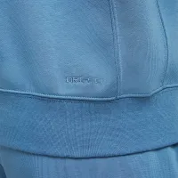 Nike Swoosh мужские Dri-FIT French Terry Pullover Fitness Толстовка с капюшоном синий