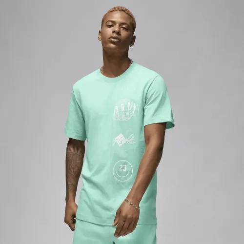 Nike Jordan Brand чоловічі футболка колір зелений