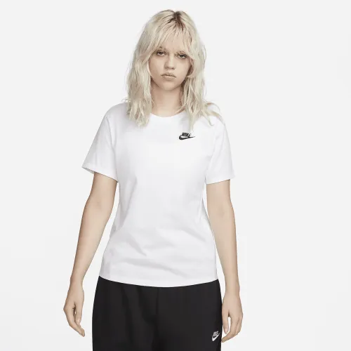 Nike Sportswear Club Essentials женская футболка цвет белый