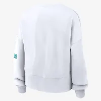 Miami Dolphins женская Nike NFL Pullover Crew цвет белый