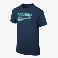 Kansas City Current Big детские (для мальчиков) Nike Soccer футболка синий