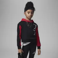 Nike Air Jordan 11 Varsity Pullover Толстовка с капюшоном Little детские Толстовка с капюшоном цвет черный