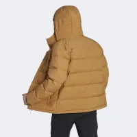 Куртка adidas Helionic Hooded Down HG8748 - коричнева