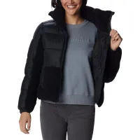 Куртка Columbia Leadbetter Point Sherpa Hybrid Puffer 1955243010 - Чорна