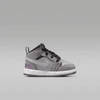 Nike Jordan 1 Mid Wings Baby/Toddler Кросівки колір сірий